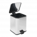 Ведро для мусора с педалью хром SATDKOSH6CH 6л
