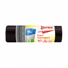 Пакеты для мусора 60л 20шт. Zorex