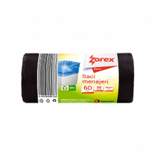 Пакеты для мусора 60л 50шт. Zorex