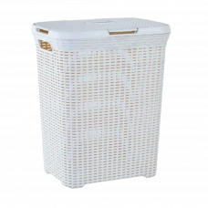 Корзина для белья с крышкой Aleana 50л