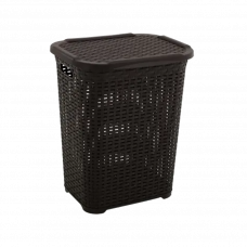 Корзина для белья коричневый 45x35x56см 65л