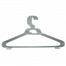 Вешалки пластиковые Maxi Eco 3шт.