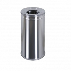 Ведро для мусора 15л нержавеющая сталь 300х500мм