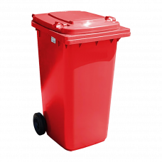 Контейнер для мусора 120л красный MGB