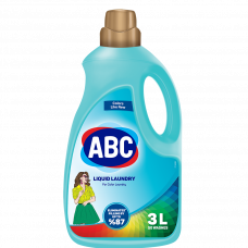 Жидкий стиральный порошок ABC color 3л