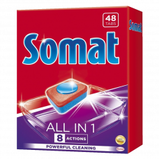 Таблетки для посудомоечных машин Somat  48таб.
