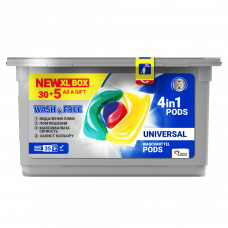 Стиральный порошок в капсулах Wash&Free 35шт.