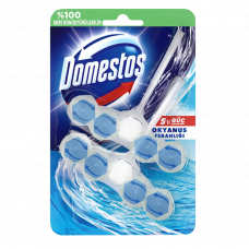 Освежитель для туалета Domestos Ocean 2x50г