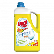 Средство для мытья посуды Dual Power Citrus 4.90л