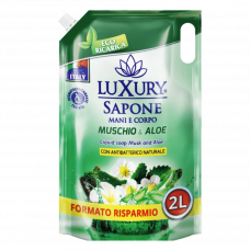 Мыло жидкое Luxury алое и цветы 2л