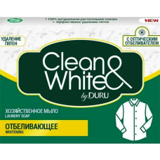 Мыло хозяйственное DURU Clean&White Whitening 4x120г
