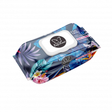 Салфетки влажные Papilion Tropic 120шт.