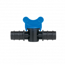 Кран для капельной трубки 20х20мм Poelsan