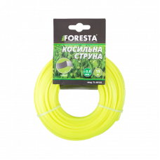 Леска для мотокосы 3мм 15м квадратный Foresta