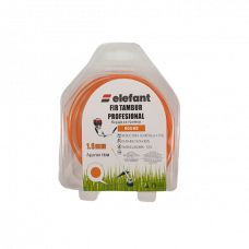 Леска для мотокосы 1,6мм 15м круглая Elefant