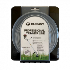 Леска для мотокосы 3.5мм 40м Metal Line Elefant 1LB