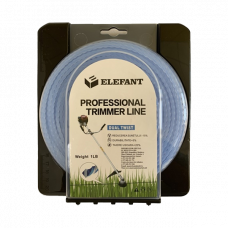 Леска для мотокосы 3.3мм 67м квадратный двойной скрученный Elefant Dual Twist 1LB 
