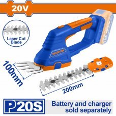 Ножницы-кусторез без аккумулятора 20.0В Wadfow WJC1520