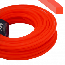 Леска для мотокосы квадратный 3мм 120м Garden