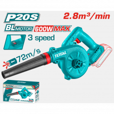Воздуходув без аккумулятора 20.0В Brushless Total TABLI20682