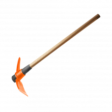 Кирка с деревянной ручкой 2.2кг Wokin