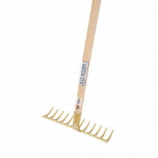 Грабли с черенком 12 зубьев 29.5см 170см Offner