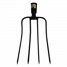 Вилы без черенка 4 зуба Smart Fix Profi черный