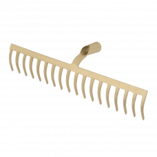 Грабли без черенка 18 зубьев 45см Offner