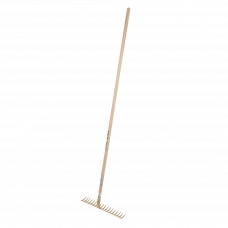 Грабли с черенком 18 зубьев 45см Offner