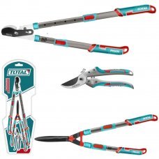 Набор ножниц для сада с телескопической ручкой 3шт. Total THT1593301