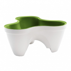 Горшок для цветов IVY White Green 7.5л
