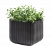 Горшок для цветов CUBE M антрацит 