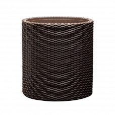 Горшок для цветов CYLINDER-L коричневый