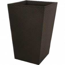 Горшок для цветов Rattan M коричневый