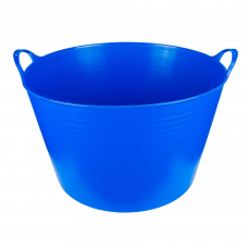 Корзина ПВХ гибкая синий 42л 