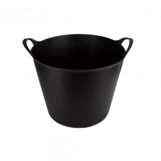 Корзина ПВХ гибкая черный PFM 55л