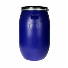Бочка пластиковая пищевая 120л с крышкой 40см