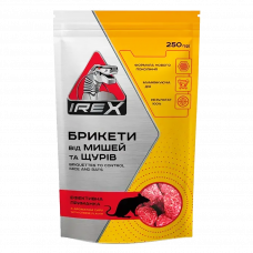 Парафиновые брикеты от мышей и крыс 250г. 