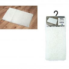 Коврик для ванной 50x80см Tendance 47245 белый микрофибра 