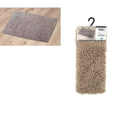 Коврик для ванной 50х80см Tendance 47252 коричневый микрофибра 