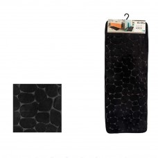 Коврик для ванной 45x120см Tendance 49817 черный микрофибра 