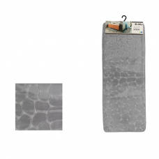 Коврик для ванной 45x120см Tendance 49818 серый микрофибра 