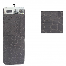 Коврик для ванной 45x120см Tendance 55725 серый микрофибра 