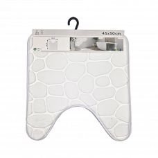 Коврик для туалета 45х50см Tendance 55727 белый
