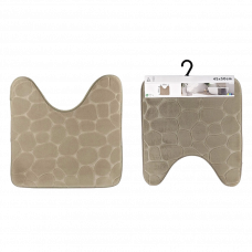 Коврик для туалета 45х50см Tendance 55729 бежевый