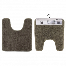 Коврик для туалета 45х50см Tendance 55735 серо-коричневый