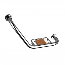 Ручка для ванной с мыльницей F1719 Frap