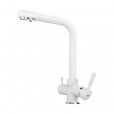 Смеситель для кухонной мойки F4352-8 3 белый Frap