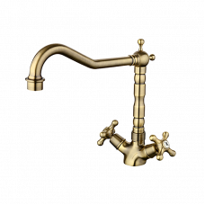 Смеситель для кухонной мойки G4063-4 бронза Gappo
