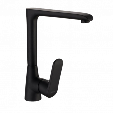 Смеситель для кухонной мойки Siros Black BZ-90-L04